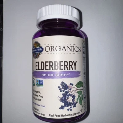 Garden of Life mykind Organics Elderberry Gummies for Adults/Kids - Immune 2026 - Image 1 of 4