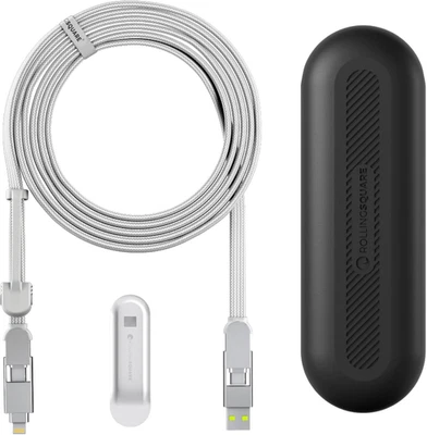 Incharge XL 200 Cm - Cavo Usb Type-C, Cavo Universale Cellulare, Regalo Uomo, Ca - Immagine 1 di 4