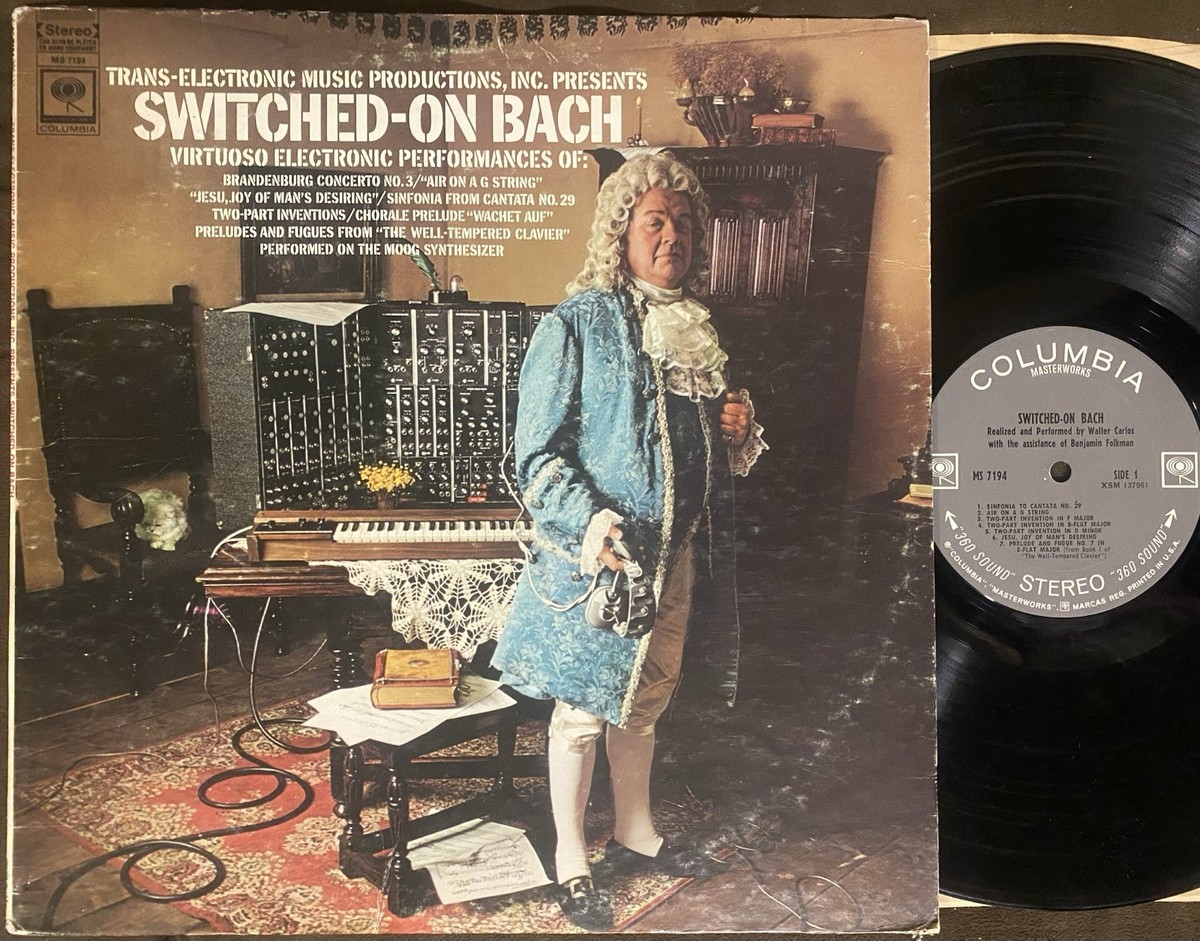 SWITCHED-ON BACH レコード Walter Carlos – Switched-On Bach – Vinyl (Pitman Pressing