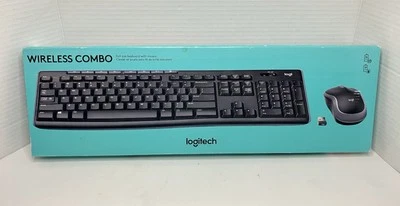 Logitech Wireless Keyboard and Mouse Combo (920-008971) - Image 1 of 4