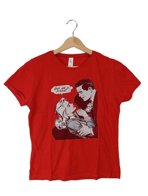 B&C COLLECTION T-Shirt Damen Shirt Gr. DE 38 rot Casual-Look - Bild 1 von 4