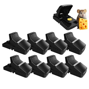 8x Mausefalle Mäusefalle Schlagfalle Profi Tierfall Köderfalle Mausefalle Falle - Bild 1 von 12
