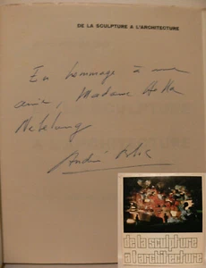 Andre Bloc signiert Katalog Architektur original Unterschrift Signatur Autogramm - Picture 1 of 3