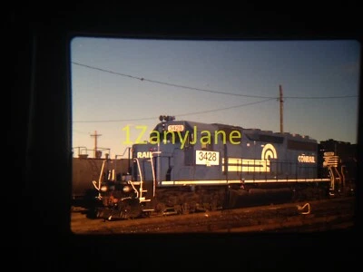 7B16 DIAPOSITIVA DE TREN Ferrocarril 35MM Foto NS SD40 2428 FORT LEER CAMISETA NUEVA  Foto 1 de 2