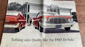 1960 DESOTO DEALER SALES BROCHURE, BIG SIZE CATALOG - Picture 1 of 10