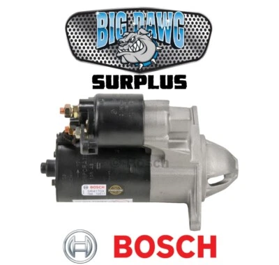 Motor De Arranque Bosch SR4170X 95-99 Chrysler Dodge & Mitsubishi 95-98 Eagle 2.0L Foto 1 de 4