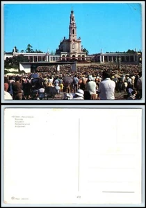 PORTUGAL Postcard - Fatima, Remembrance - Large Crowd CR - Picture 1 of 1