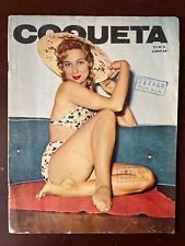 Vintage Mexican COQUETA Magazine Pinup Girls Actress Vedettes From 1960's