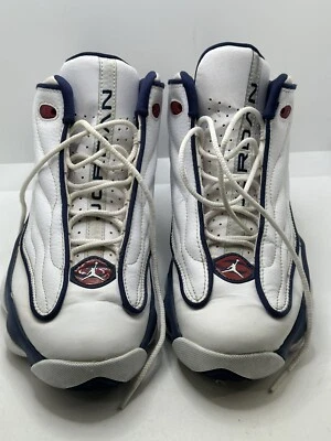 Jordan Pro Strong White Midnight Navy Kids Sneakers Sz US 5,5Y DC7911-100 - Image 1 of 4