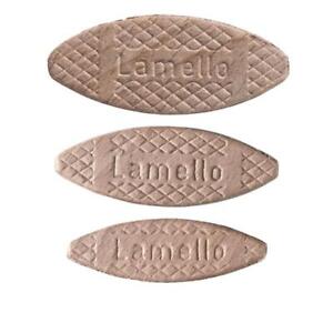 Original Lamello Flachdübel Lamellos Verbindungsplättchen Größen/Mengen wählbar