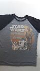 Vintage Star Wars Resistance Droids T-Shirt, Größe M, kurzärmelig