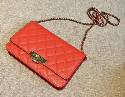 Chanel Golden Class Caviar Quilted WOC, Very Hard To Find, Gold Hardware - Image 1 of 4