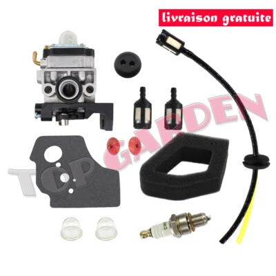 UNBRAND Kit De Filtre À Air Carburateur Pour Honda GX25 GX35 HHB25 ULT425 UMS425 UMK425