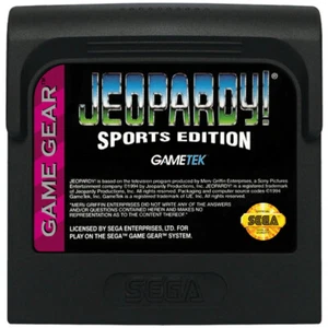 Jeopardy Sports Edition - Juego Game Gear - Imagen 1 de 1