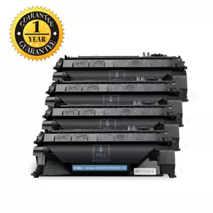 Cartucho de tóner láser 4PK CF280A para HP LaserJet Pro 400 M401n M401dne M425dn - Imagen 1 de 8
