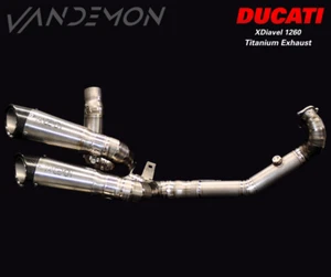 Ducati XDiavel & Diavel S 1260 Vandemon Titanium Exhaust System 2016-22 - Bild 1 von 12