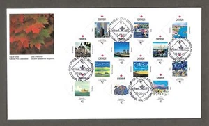 Canada2 first day covers, 1992 Canada day, 2 different cancels [490 - Picture 1 of 2