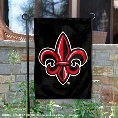 UL Lafayette Ragin Cajuns Fleur Garden Flag and Yard Banner Cover