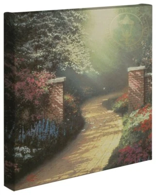 Thomas Kinkade Studios Morning Light 14 x 14 Wrapped Canvas - Image 1 of 3