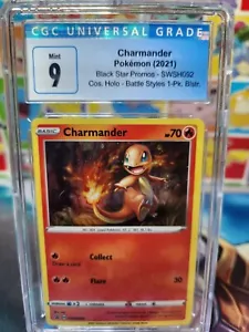 Charmander #SWSH092 CGC 9 Pokemon Promo - Imagen 1 de 1