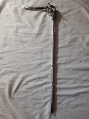 GIBRALTAR Mount Cymbal Arm Stand Part, 18" Lg, knurled, silver, *AS IS - Image 1 of 4
