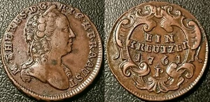 Autriche - Marie-Thérèse - 1 kreuzer 1761 P, Prague TTB+ ! KM#1993 - Imagen 1 de 1