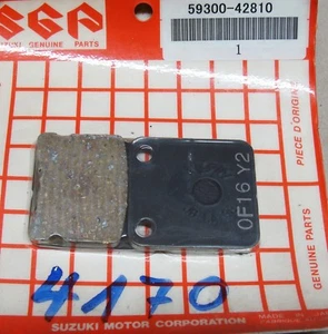 Pastillas de freno delanteras originales SUZUKI DR 125 200 brake pads front - Imagen 1 de 2