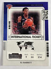 2021-22 Panini Contenders NBA International Ticket New York Knicks RJ Barrett
