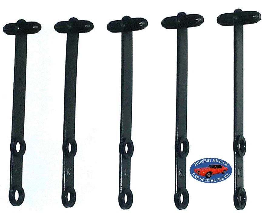 Arnés de cableado correcto de fábrica NOSR Ford Lincoln Mercury correas de amarre de telar 5 piezas B Foto 1 de 4