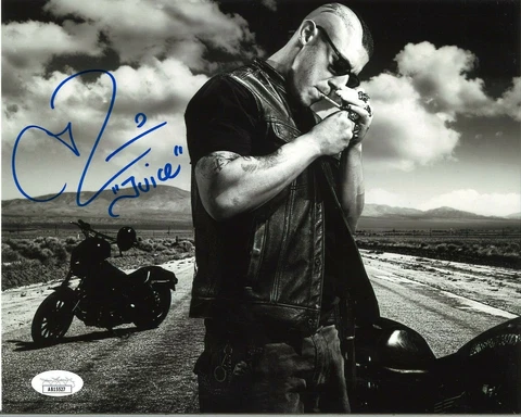 Theo Rossi - Juice Sons of Anarchy-  Autographed 8x10 JSA Authenticated Cover