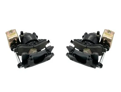 Задние чугунные метрические тормозные суппорты LH & RH с колодками для 1964-1972 GM A-Body - Изображение 1 из 4