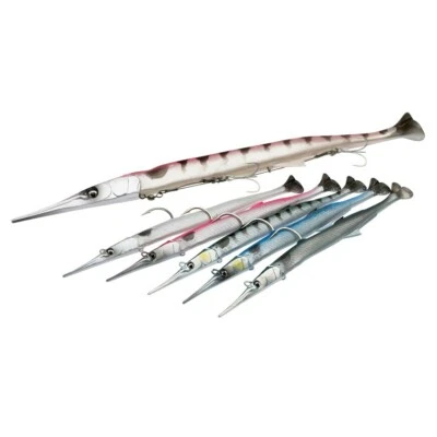 Savage Gear 3D Needlefish Pulse Tail + Line Thru Salzwasser Jig Gummifisch - Bild 1 von 3