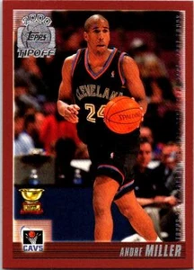 2000-01 Topps Tipoff Andre Miller #34 Cleveland Cavaliers - Picture 1 of 2
