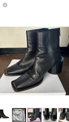 Botas MM6 Maison Margiela Negras *Excelente Estado* Talla US9 Foto 1 de 3