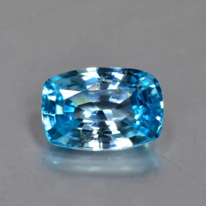 Cojín de 0,90 quilates, Grand look brilla circón azul sin calefacción de Camboya - Imagen 1 de 1