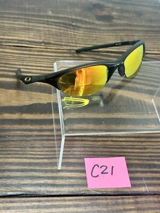 Oakley Half Jacket XLJ 03-651 Gen 1 Matte Brown Frame Yellow Lens Sunglasses - Picture 1 of 9