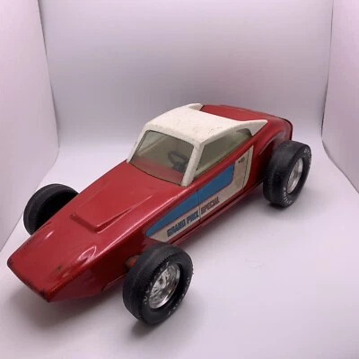 Nylint Grand Prix Special Red and White Drag Race Car Vintage Pressed Steel - Image 1 of 4