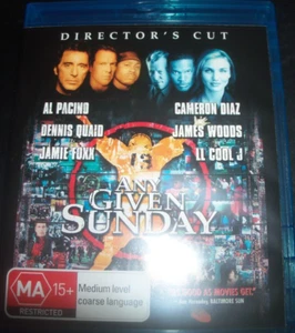 Any Given Sunday Director's Cut (Australia Region B) BLURAY – Like New - Picture 1 of 1