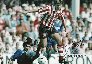 MATT Le TISSIER In Person Signed 12x8 Photo SOUTHAMPTON & ENGLAND Proof COA - Picture 1 of 2