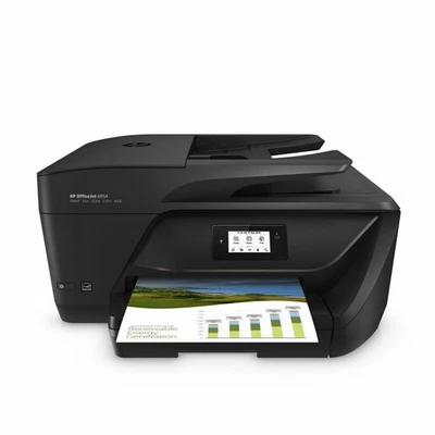 HP OfficeJet Pro 6954 Color Print Fax Scan Copy Web WiFi Tested ONLY 4827 PAGES - Image 1 of 4