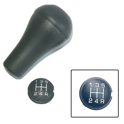 Shift Knob Interior Car Black Car Parts Interior Accessories Plastic Shift Knob - Image 1 of 4