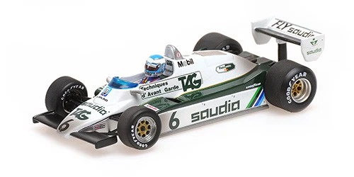 MINICHAMPS 436826606 1/43 WILLIAMS FW 08 1982 Keke Rosberg World Champion 1982
