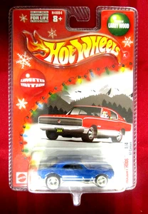 2004 Hot Wheels Holiday Rods Larry Wood Ltd. Edition '67 Chevrolet Blue Camaro - Picture 1 of 2