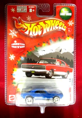 Hot Wheels Holiday Rods Larry Wood Ltd. 2004 Chevrolet Camaro azul edición 67 Foto 1 de 2