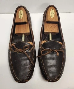Cole Haan Herren Fahren Halbschuhe Größe 11M Braun Leder Krawatten C02715 - Bild 1 von 13
