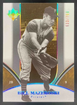 Bill Mazeroski 2006 Upper Deck Ultimate Collection /799 #208 Pirates - Image 1 of 4