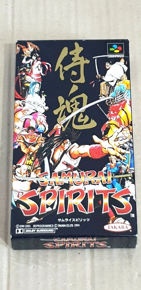 Super Famicom NTSC J SNES Japan Samurai Spirits Boxed, Tested, VGC Nintendo 1994 - Image 1 of 4
