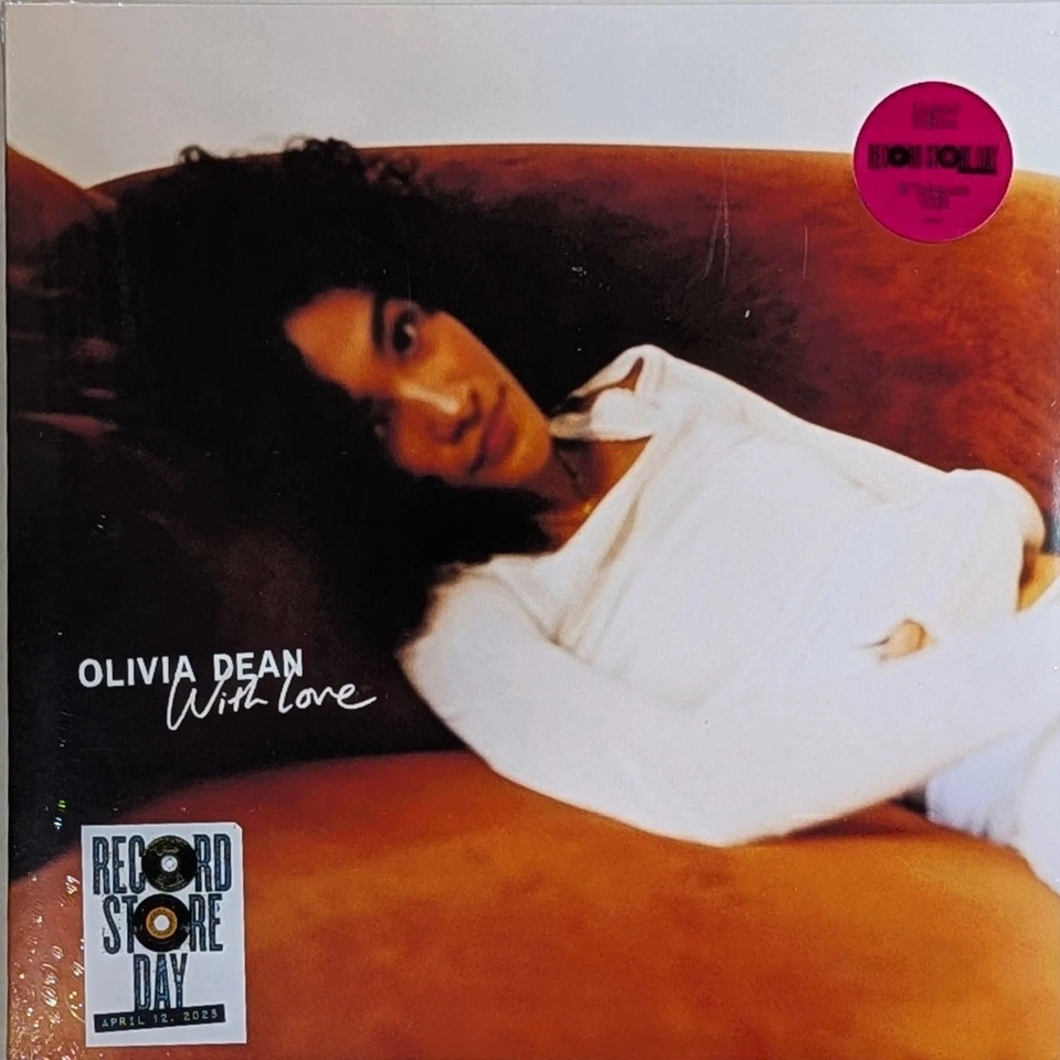 OLIVIA DEAN With Love SEALED 10' EP Magenta Vinyl Record Store Day - Image 1 of 1
