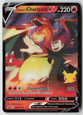 Lance's Charizard V - SWSH133 - SWSH: Sword & Shield Promo Cards Holo - PTCG - Image 1 of 2