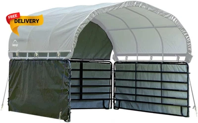 12 X 12 Equine Livestock and Agricultural Shelter Enclosure Kit (Corral Panels.. - Image 1 of 4